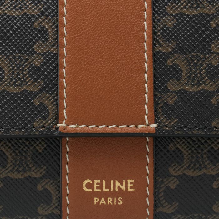 楽天市場】セリーヌ CELINE 財布 三つ折り Triomphe スモール トリ