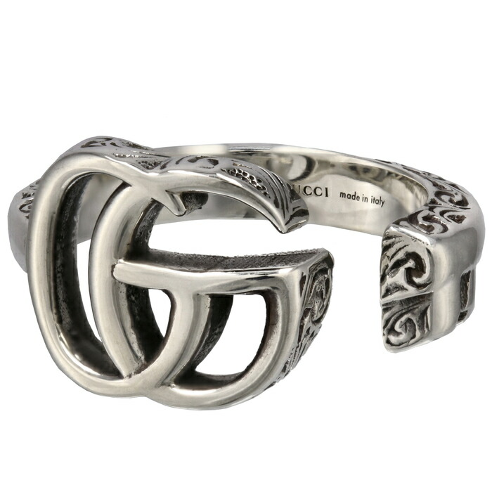 楽天市場】グッチ GUCCI リング ダブルG キーモチーフ カットアウト