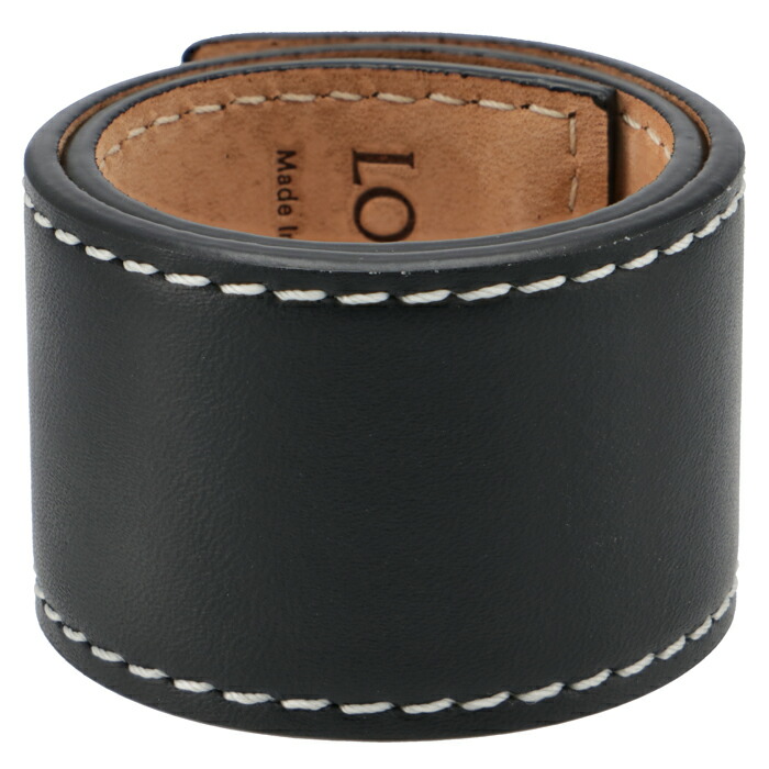 楽天市場】ロエベ LOEWE スラップ ブレスレット スモール ブラック