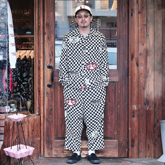 楽天市場】WEIRDO ウィアード / 「23SKIDOO! - L/S SHIRTS / CHECKER