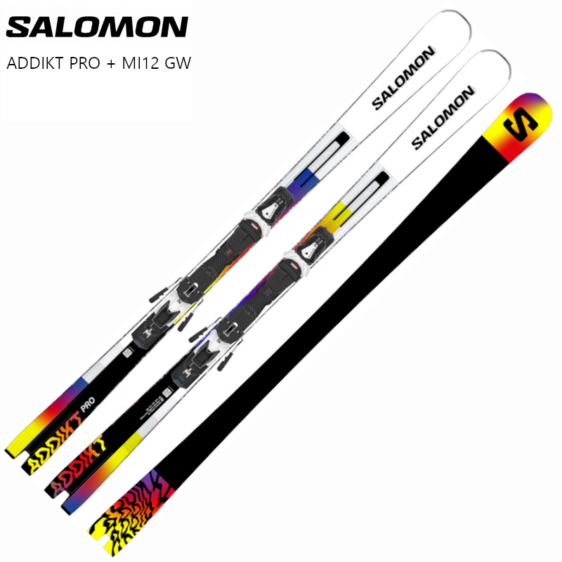 楽天市場】サロモン スキー板 2025 SALOMON ADDIKT PRO + MI12 GW