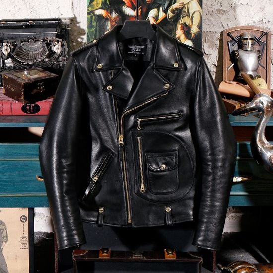 楽天市場】※即納サイズあり 革ジャン本革 カウハイドレザーメンズ