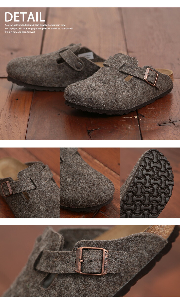 楽天市場】BIRKENSTOCK(ビルケンシュトック) BOSTON COCOAフェルト