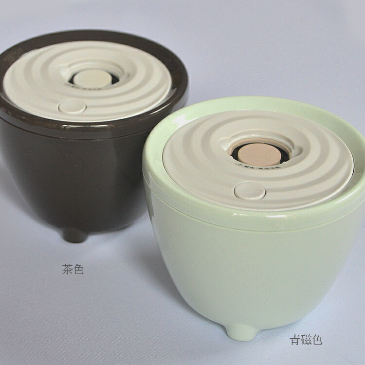 楽天市場】【日本香堂】 電子香炉「sizuro[しずろ]」カラー〔茶色/青磁