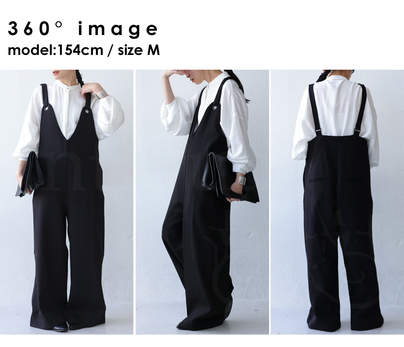 楽天市場】再入荷予定有!サロペットパンツ レディース サロペット 無地