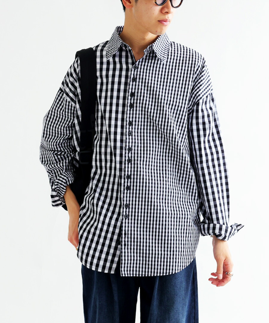 楽天市場】ギンガムチェック シャツ メンズ トップス 長袖 送料無料