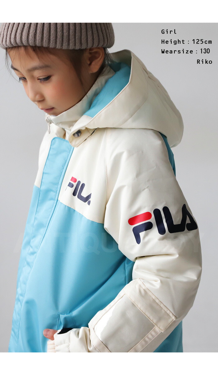 楽天市場】FILA 上下セット スノーウェア キッズ 子供服 ジュニア 送料