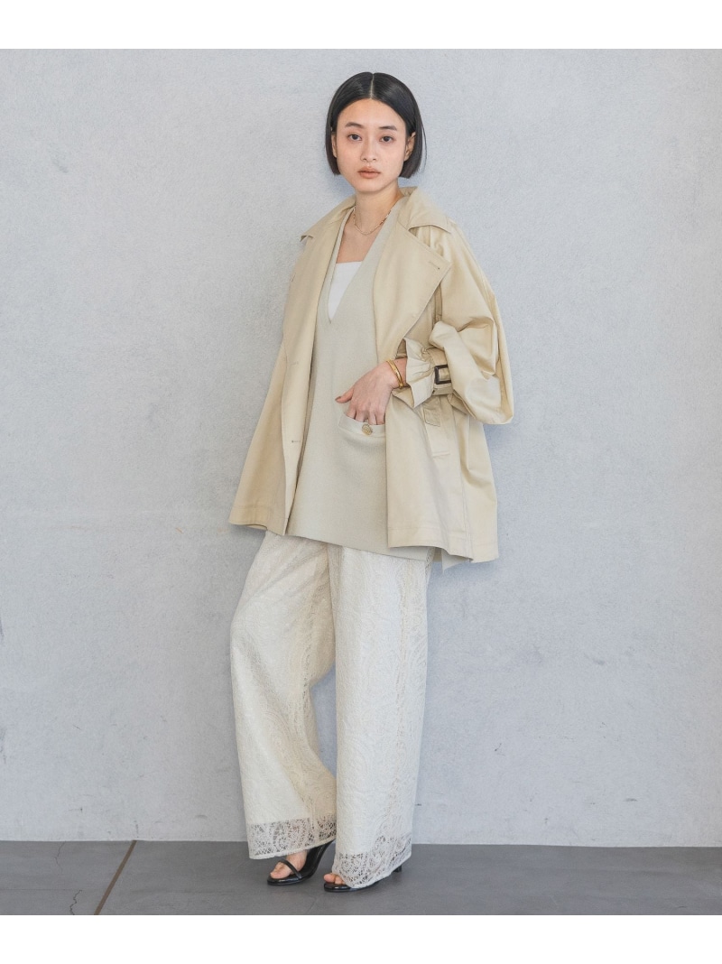 楽天市場】キャンディースリーブショートトレンチコート A part by