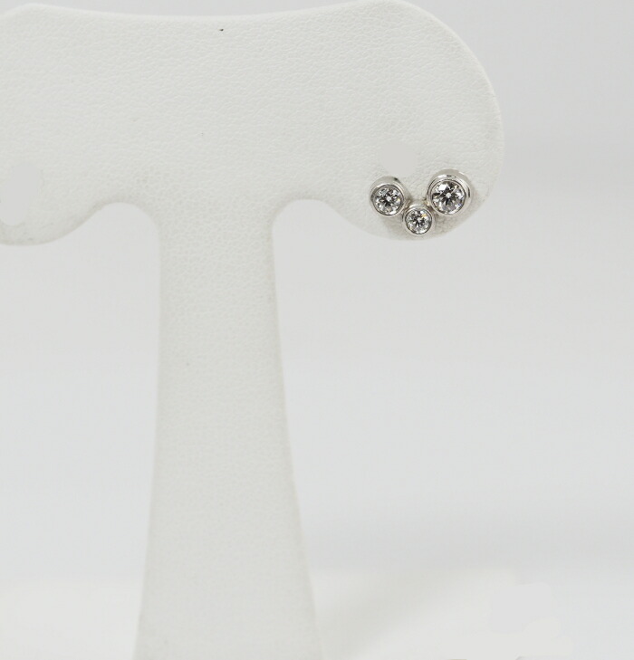 楽天市場】Tiffany & Co. ティファニー Pt950 ダイヤ バブル 片耳用