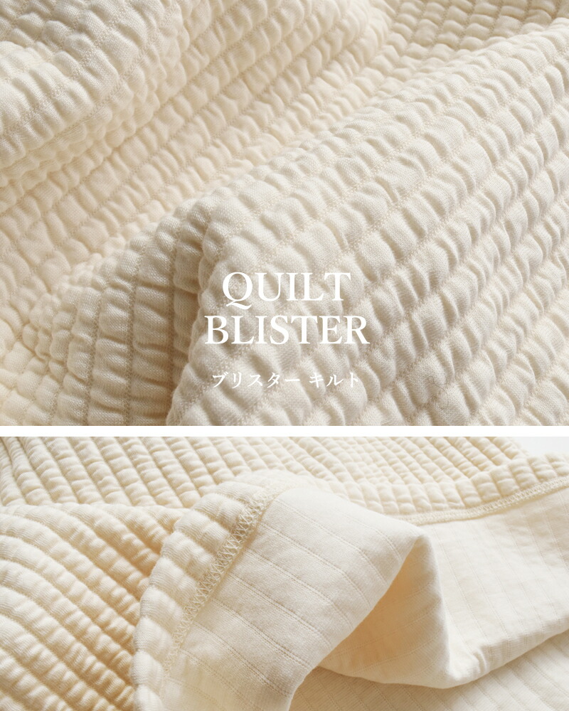 楽天市場】chimala チマラ ブリスター キルト クルーネック プル