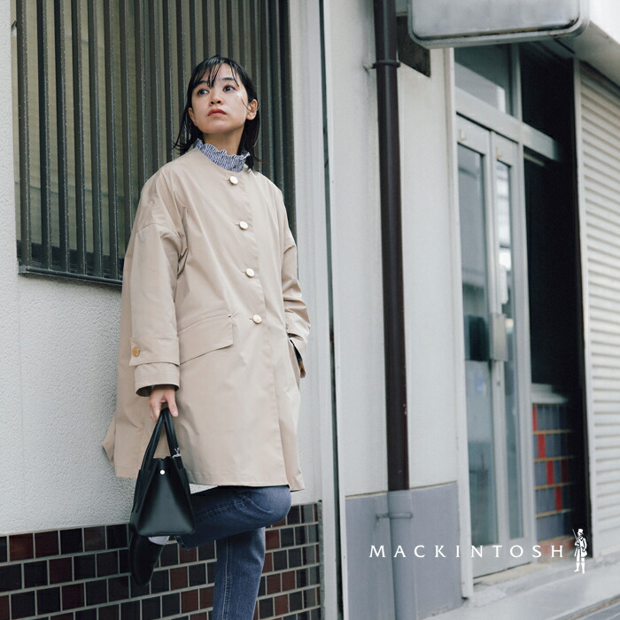 楽天市場】MACKINTOSH マッキントッシュ 撥水 ハンビー ノーカラー
