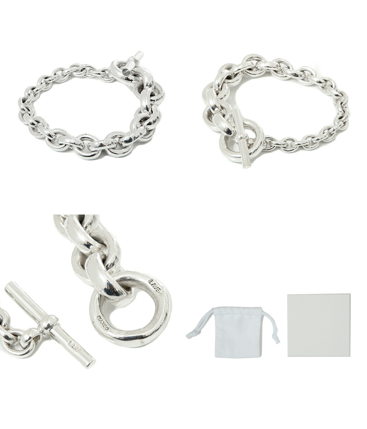 楽天市場】[P5倍]LAVER : MIX CABLE CHAIN T BAR : LAVER-NO-1 [COR