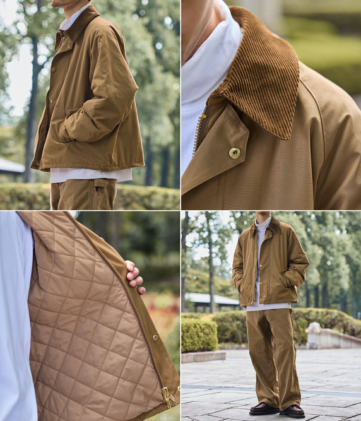 楽天市場】[P5倍]Barbour : 別注 TRANSPORT QUILT LINING / 全3色