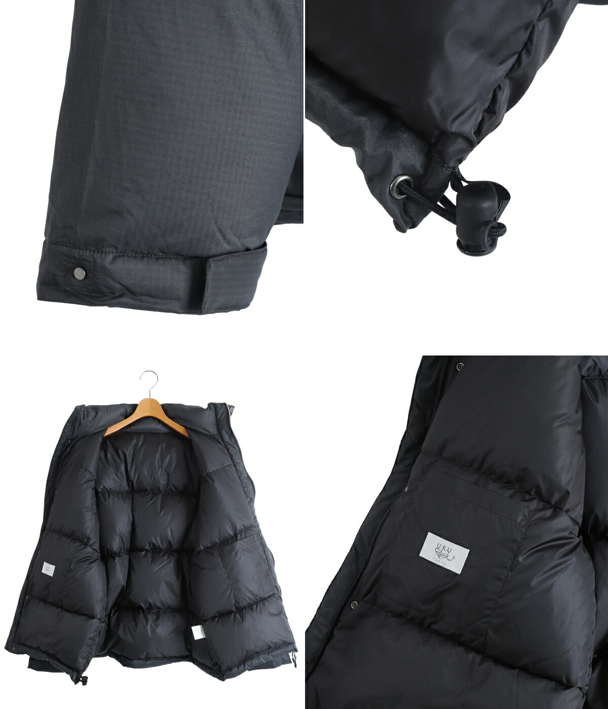 楽天市場】[P10倍]URU : NYLON DOWN - DOWN JACKET : 25FND01[COR