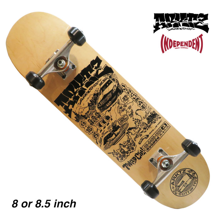 楽天市場】スケートボード デッキ 8インチ（ブランドインディペン