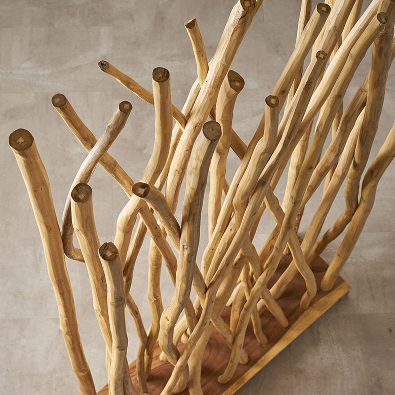 楽天市場】間仕切り 衝立 パーテーション 木製 アジアン 目隠し