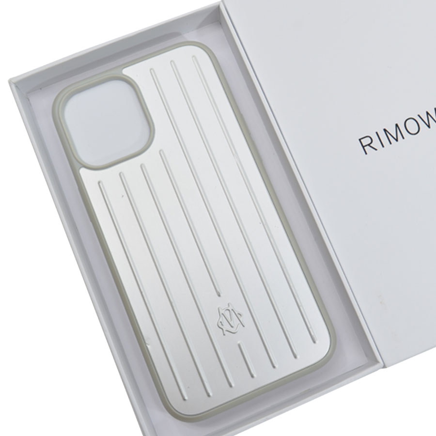 楽天市場】リモワ RIMOWA iPhone 12 Pro Maxケース シルバーxグレー