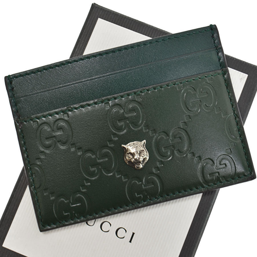 楽天市場】グッチ GUCCI カードケース グッチシマ タイガーネタル