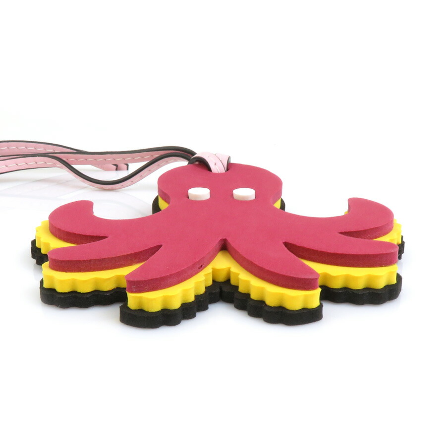 楽天市場】ロエベ LOEWE チャーム タコ ウレタン/レザー ボルドー