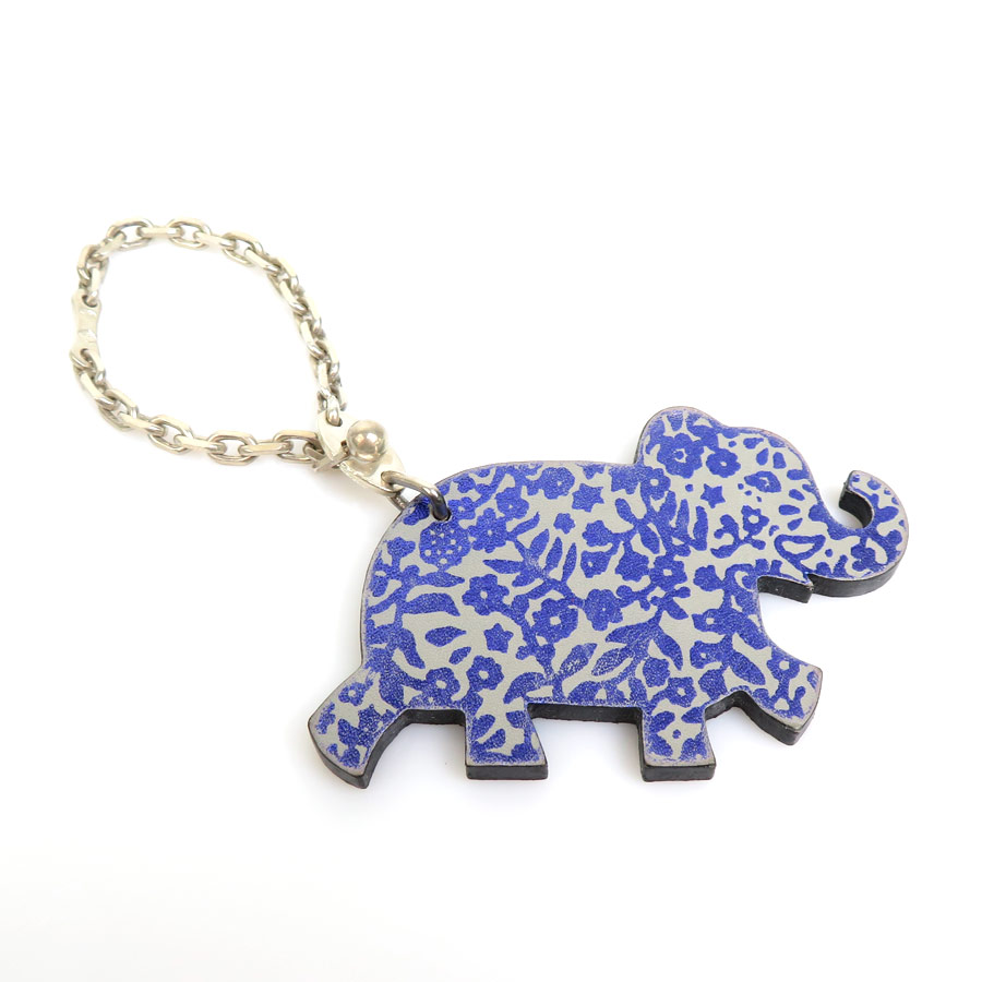 楽天市場】エルメス HERMES チャーム ゾウ レザー/シルバー925 グレー