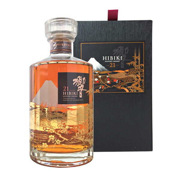 楽天市場】【送料無料】サントリー 響 21年 意匠ボトル ≪花鳥風月