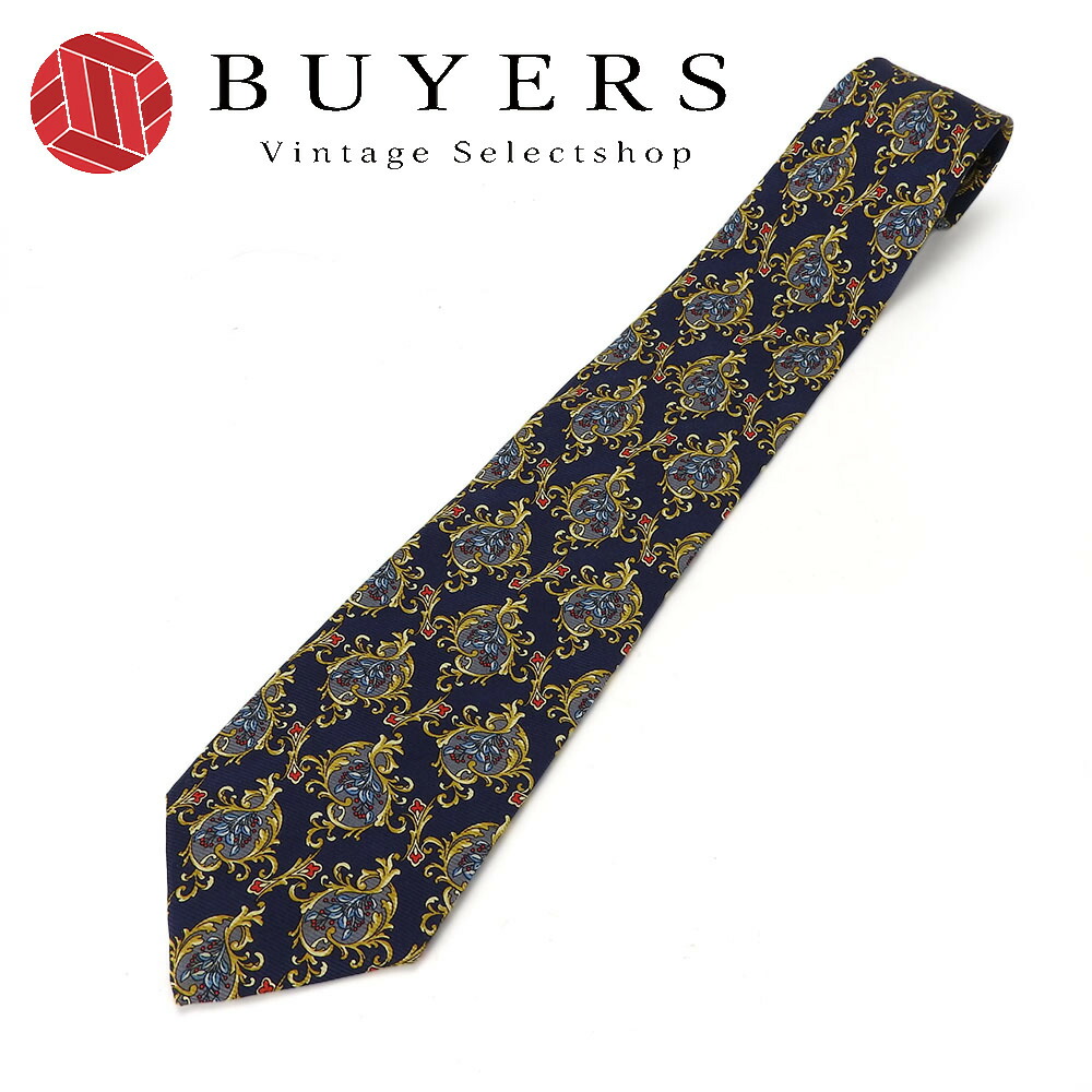 楽天市場】【中古】 クリスチャンディオール ネクタイ シルク ネイビー