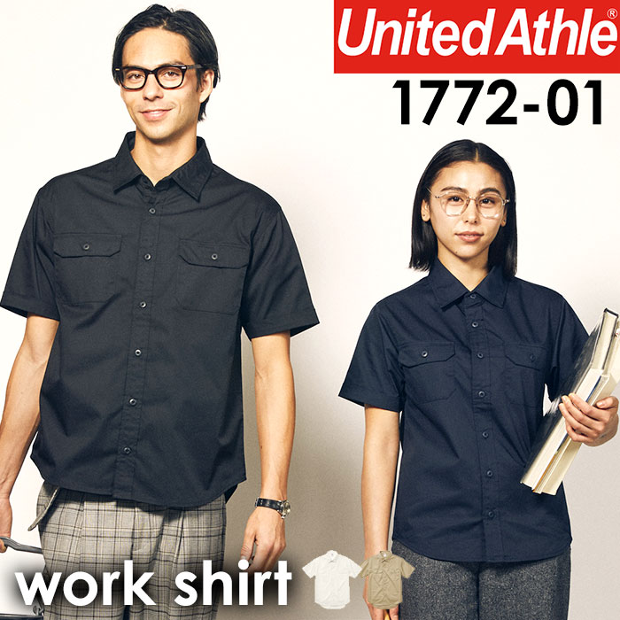 楽天市場】ユナイテッドアスレ ワークシャツ 通販 半袖 アメカジ