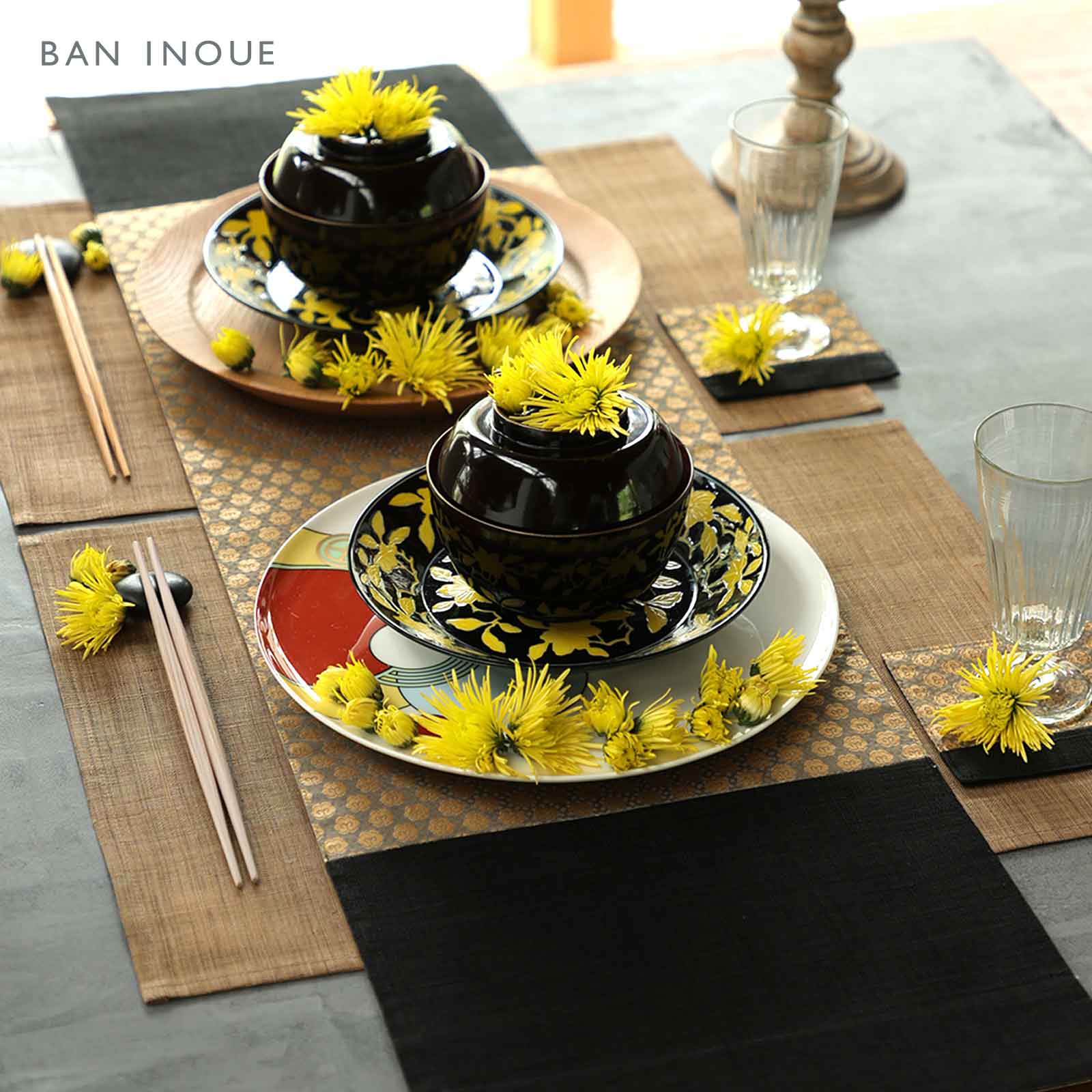 楽天市場】華わび裂ラナー テーブルランナー 日本製 名物裂 金糸 手紬