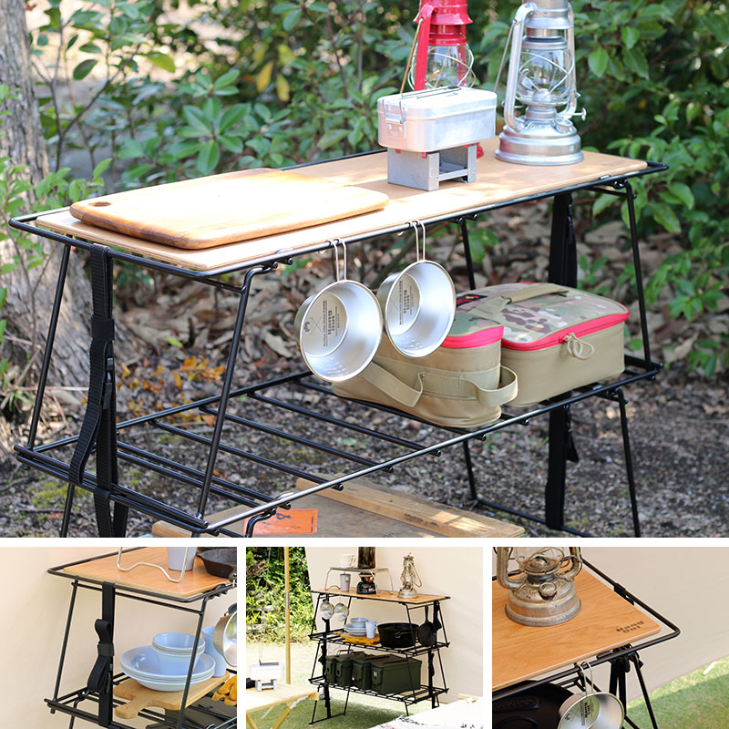 楽天市場】Hang Out ハングアウト Crank Stacking Rack Wood クランク