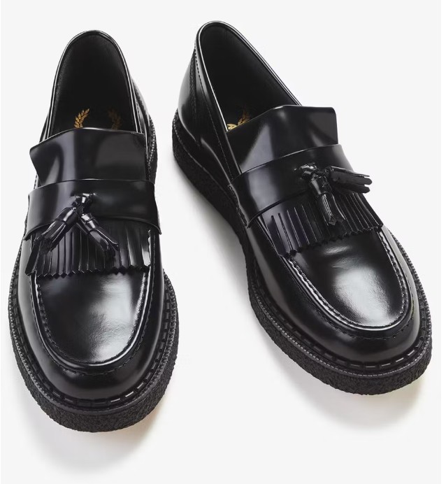 楽天市場】fred perry george cox tassel loafer leatherの通販