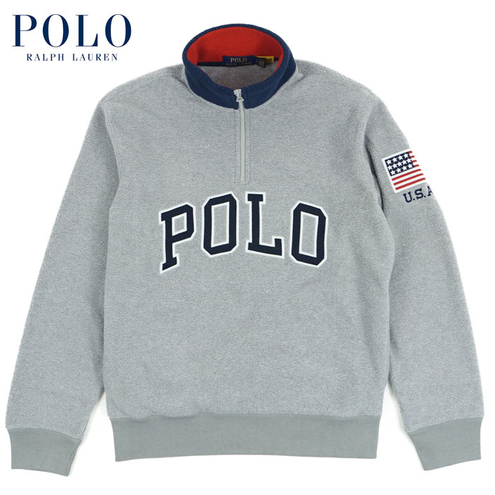 楽天市場】ラルフローレン POLO Ralph Lauren フリース ハーフジップ
