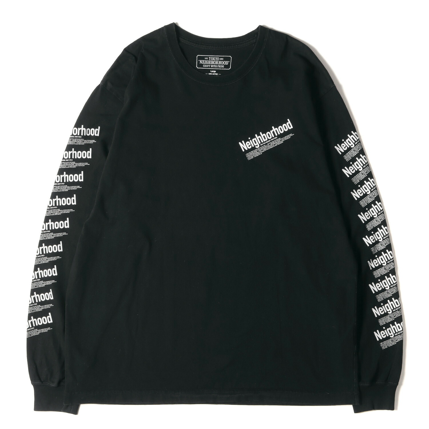 楽天市場】NEIGHBORHOOD ネイバーフッド Tシャツ サイズ:L 袖ロゴ