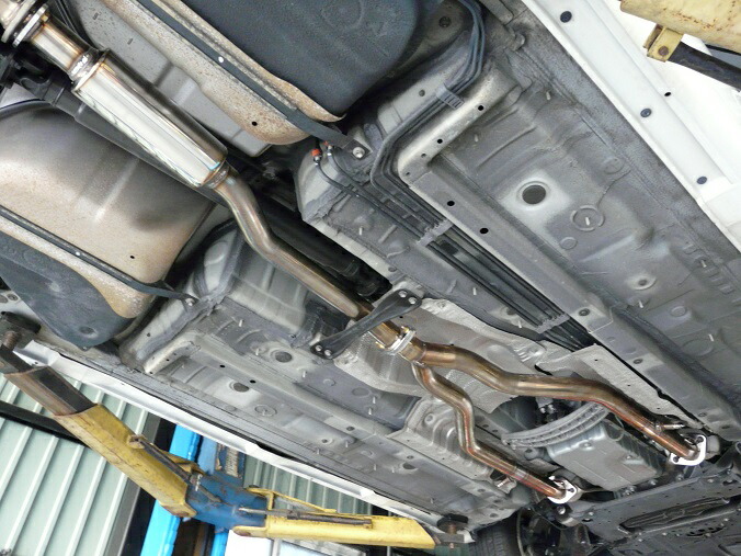 楽天市場】GRX120 マークX 中間パイプ 60Φ タイコ付き 第2触媒