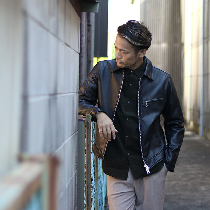 楽天市場】Retro Grade レトログレード 羊皮 トラッカージャケット 襟