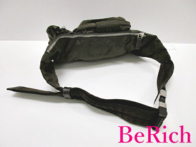 楽天市場】プラダ PRADA ウエストバッグ ボディバッグ VA0056 カーキ