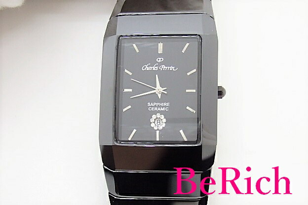 楽天市場】美品 シャルル ペリン charles perrin メンズ 腕時計 デイト