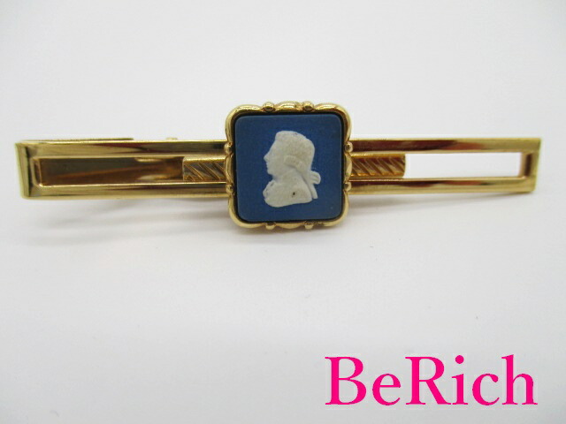 楽天市場】ウェッジウッド WEDGWOOD タイピン ペール ブルー ゴールド