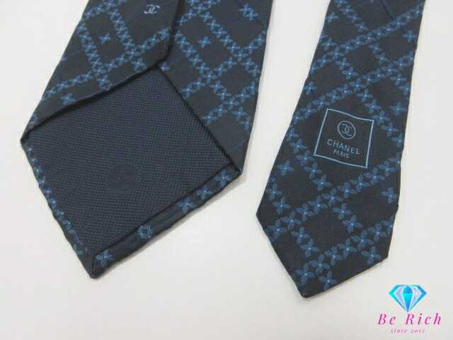 楽天市場】シャネル CHANEL ネクタイ 総柄 ココマーク ロゴ ブラック