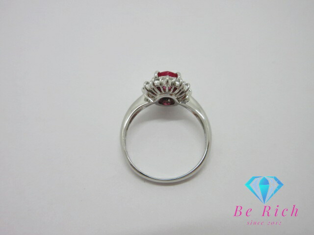 楽天市場】ジュエリー マキ Pt850 プラチナ ピンク サファイア 0.87ct