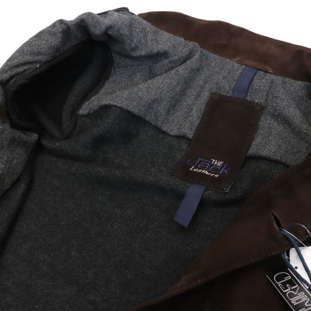 楽天市場】THE JACK Leathers ザ・ジャックレザー レザー切替 ニット