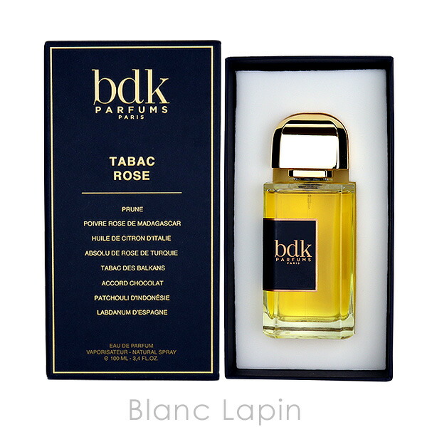 楽天市場】ビーディーケーパルファム BDK Parfums タバックローズ EDP