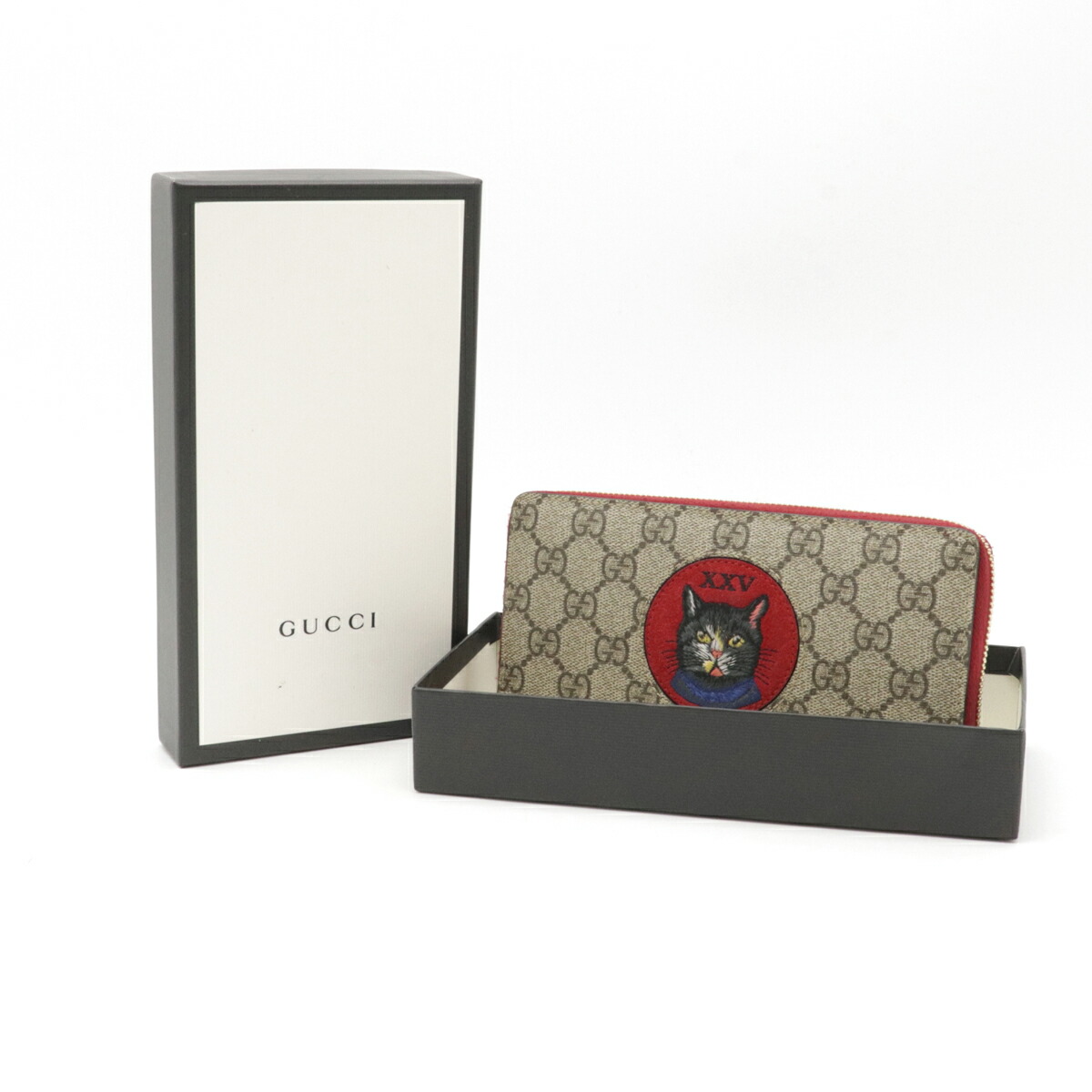楽天市場】【財布】GUCCI グッチ GGスプリーム ミスティックキャット
