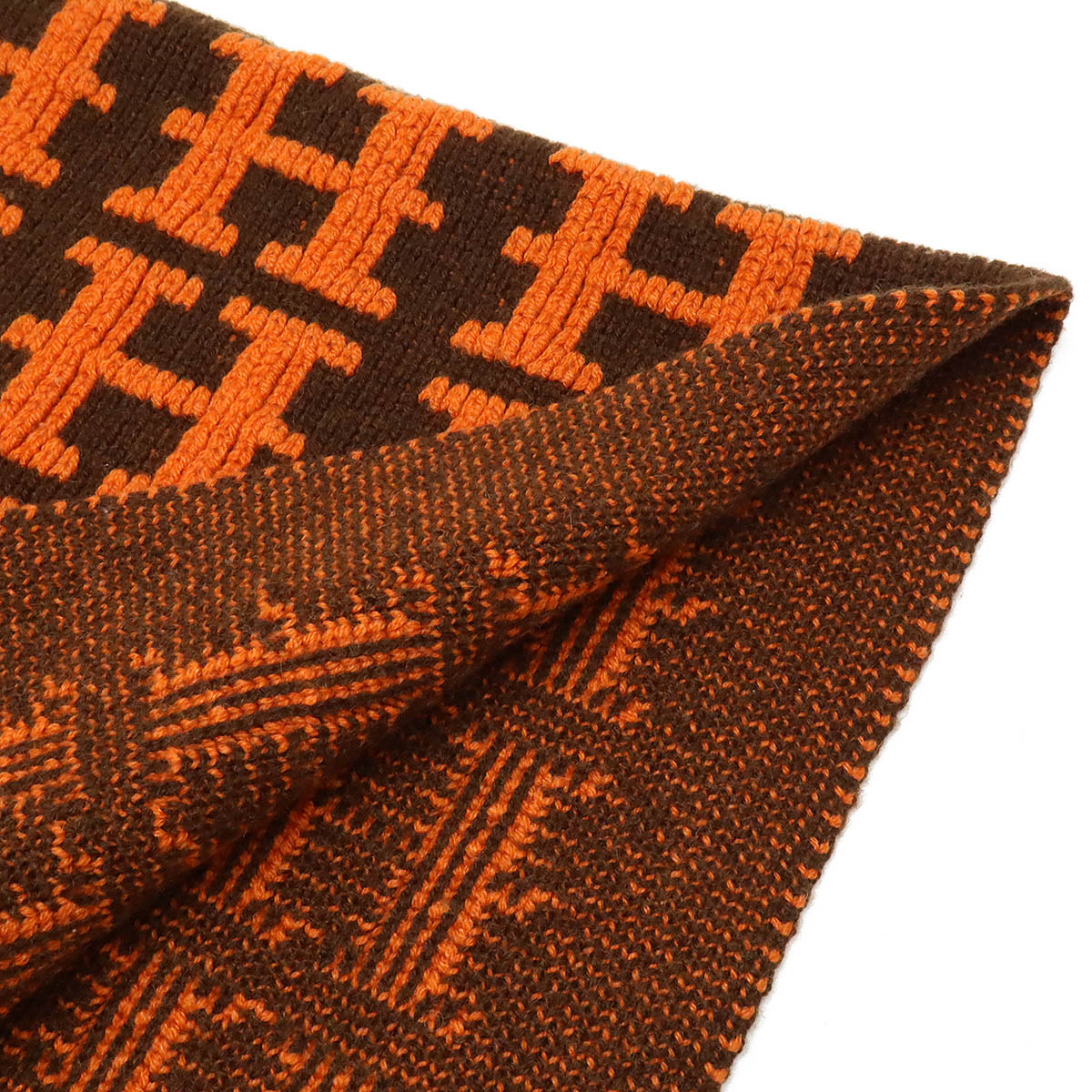 楽天市場】HERMES エルメス マフラー ストール 大判 Hロゴ H柄