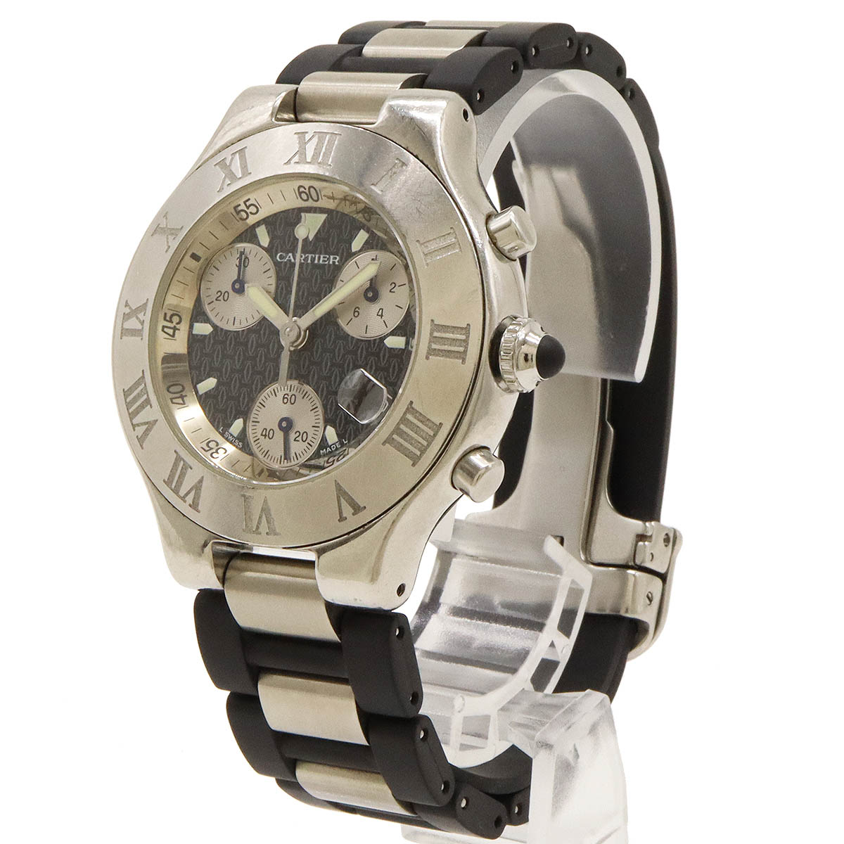 楽天市場】Cartier カルティエ マスト21 ヴァンテアン クロノスカフ
