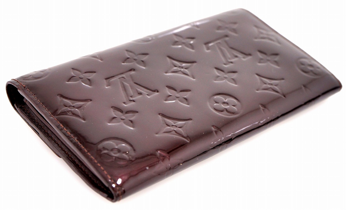 楽天市場】【財布】LOUIS VUITTON ルイ ヴィトン モノグラムヴェルニ