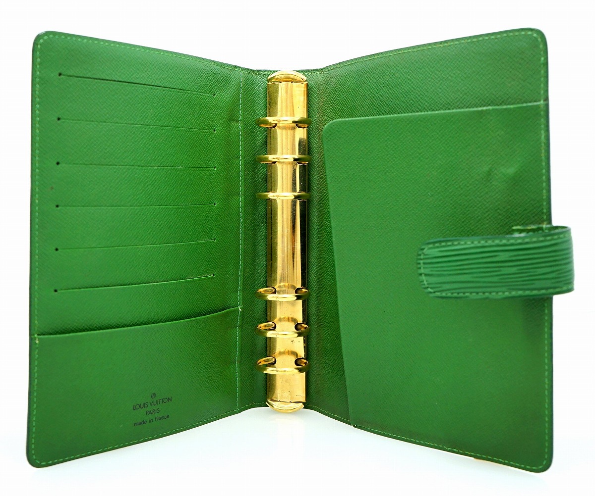 楽天市場】LOUIS VUITTON ルイ ヴィトン エピ アジェンダMM 手帳カバー