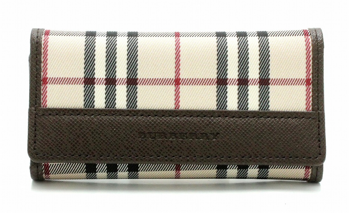 楽天市場】【新品未使用品】BURBERRY バーバリー キーケース 5連キー