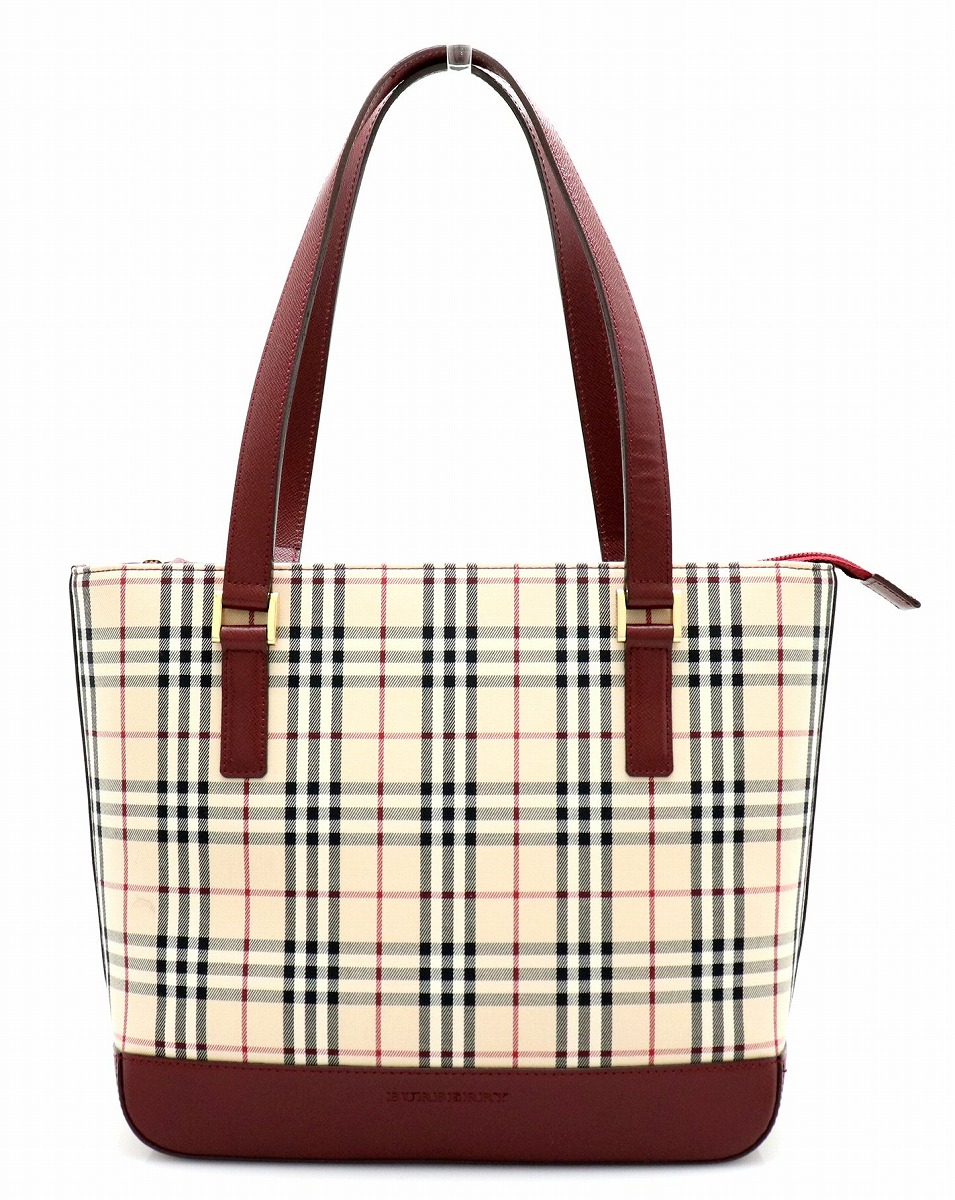 楽天市場】【バッグ】BURBERRY バーバリー ショルダーバッグ トート