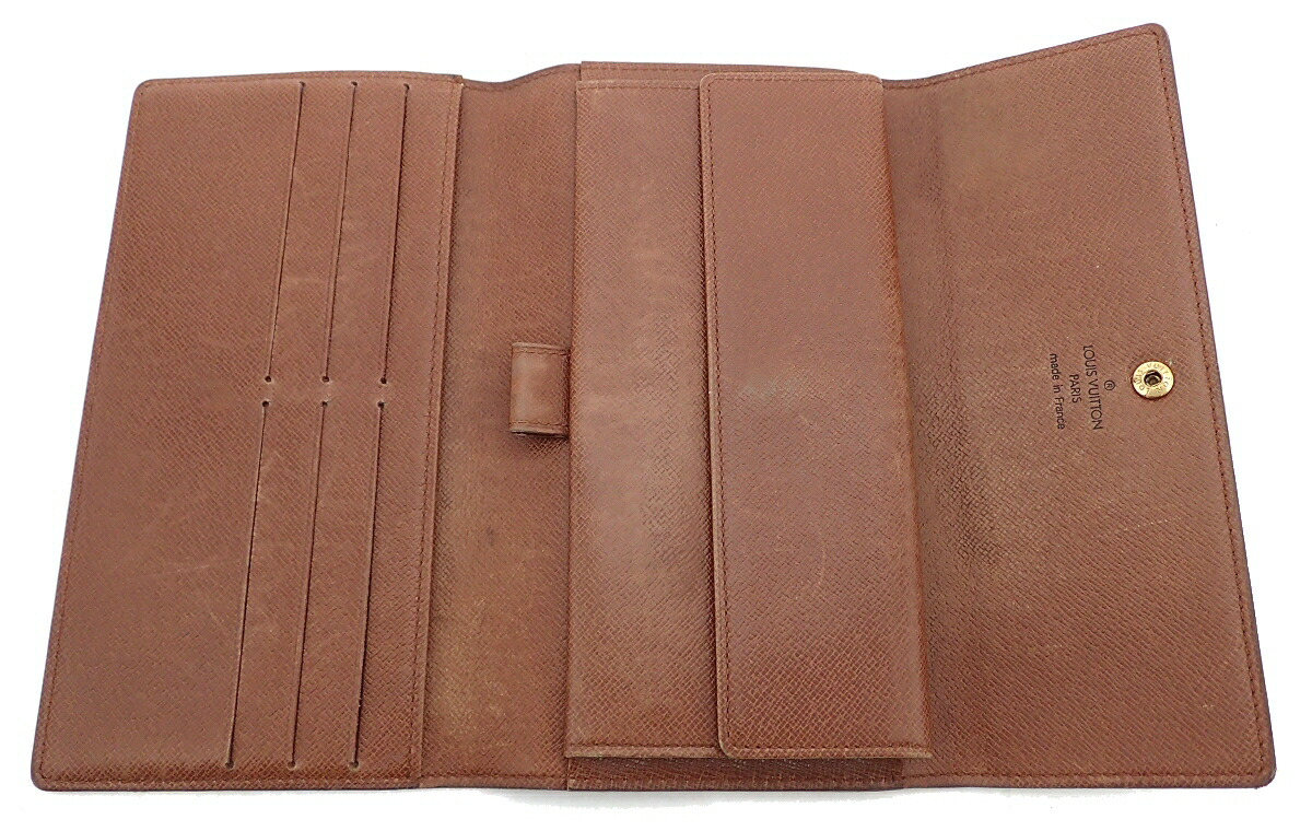 楽天市場】【財布】LOUIS VUITTON ルイ ヴィトン モノグラム ポルト