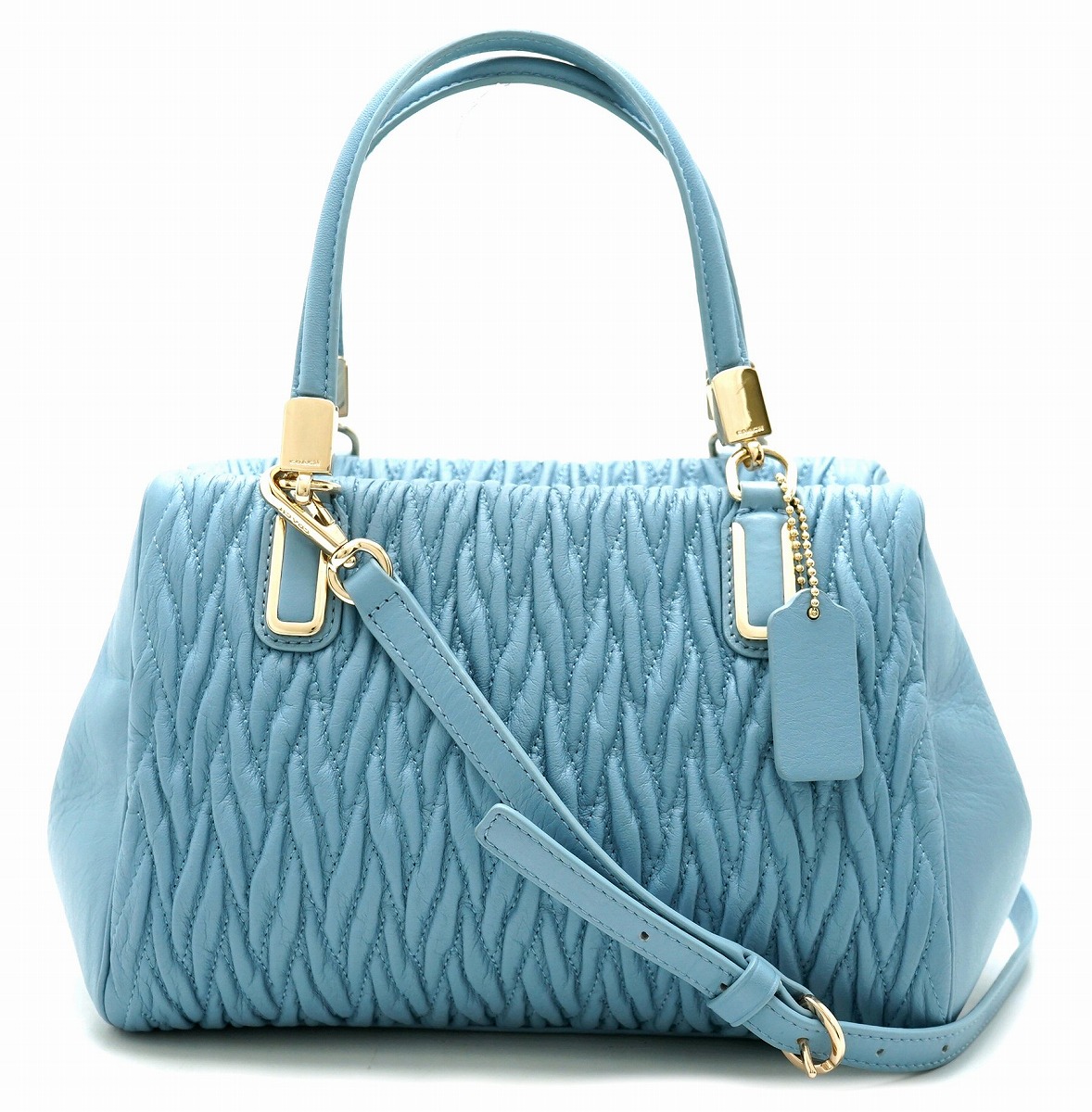 楽天市場】【バッグ】COACH コーチ マディソン ツイスト レザー ミニ